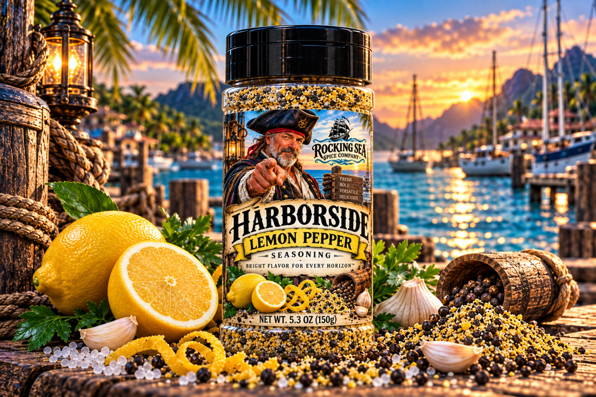 Captain Dusty's Harborside Lemon Pepper Blend
